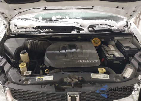 2014 Dodge Grand Caravan Sxt из США, поврежденный, VIN 2C4RDGCG1ER203053